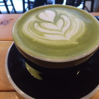 Bibble & Sip - It's like green tea ice cream or green tea crepe cake but you drink it warm - Coffee & Tea Near Me - New York, New York
