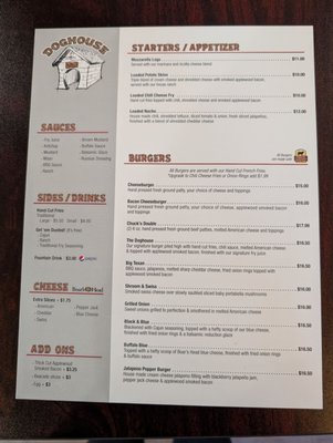 Menu photo 2 The Mann's Doghouse Monticello, FL Menu photo 2 The Mann's Doghouse Monticello, FL