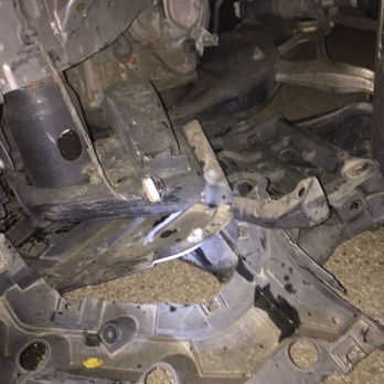 Reliable Collision - Before photo , in same spot, after a hitting a bigger animal - Body Shops Near Me - Columbus, Ohio