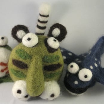 PortFiber - Needle felted wool buddies. - Art Galleries Near Me - Portland, Maine PortFiber - Needle felted wool buddies. - Art Galleries Near Me - Portland, Maine