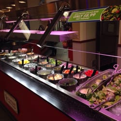 Chuck E. Cheese - Salad bar...