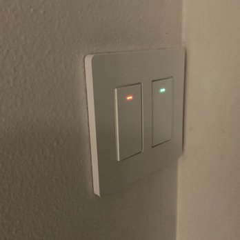 Volt Tech Electric - Dual smart light switches. Definitely could not have done this myself. - Electricians Near Me Volt Tech Electric - Dual smart light switches. Definitely could not have done this myself. - Electricians Near Me