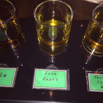 Radiator Whiskey - Whiskey flight: local - New American Near Me - Seattle, Washington
