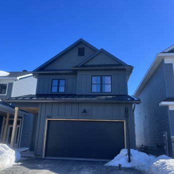 Ottawa's Affordable Roofing and Small Repairs - Snow guards to prevent snow and ice from falling on the driveway - Roofing Near Me - Orleans, Ontario Ottawa's Affordable Roofing and Small Repairs - Snow guards to prevent snow and ice from falling on the driveway - Roofing Near Me - Orleans, Ontario