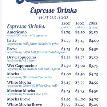 Janas Jumpin Java - prices of drinks - Coffee & Tea Near Me - Talkeetna, Alaska Janas Jumpin Java - prices of drinks - Coffee & Tea Near Me - Talkeetna, Alaska