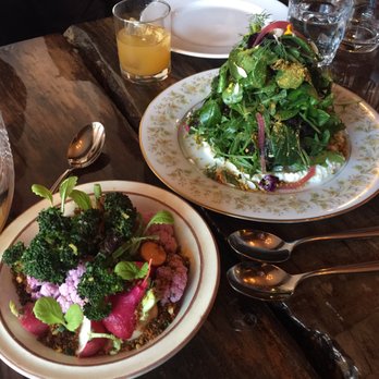 The Mackenzie Room - Veggies from the garden & showstopper salad - Canadian (New) Near Me - Vancouver, British Columbia