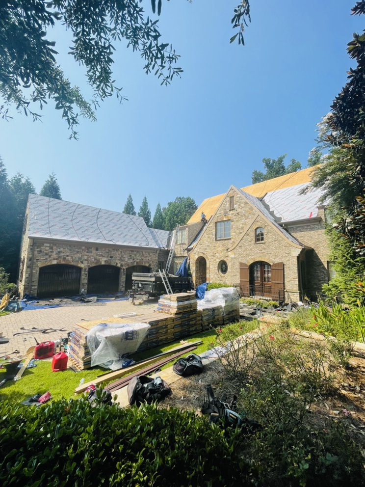 Slide of GV Roof Construction