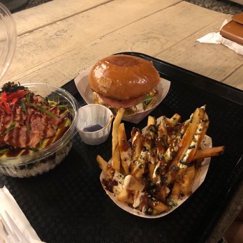 Kenji Burger - House burger and poke bowl. - Burgers Near Me - Kapaa, Hawaii Kenji Burger - House burger and poke bowl. - Burgers Near Me - Kapaa, Hawaii