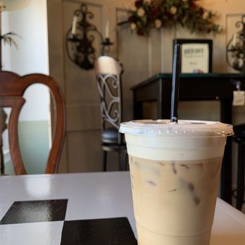 Hickory Trading Company - Iced lavender latte - Coffee & Tea Near Me - Chesapeake, Virginia