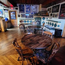 Rascal's Bar & Grill - There are 3 tables inside. October 2024