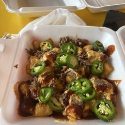 Jimmy Buffet loaded tots