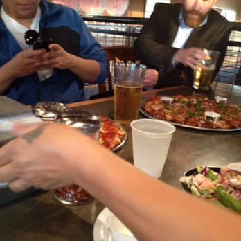Toppers Pizza Place - BBQ chicken pizza, pepperoni and pineapple pizza, and a salad from the bar - Pizza Near Me - Oxnard, California Toppers Pizza Place - BBQ chicken pizza, pepperoni and pineapple pizza, and a salad from the bar - Pizza Near Me - Oxnard, California