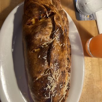 Broadway Grill & Brewery - BBQ Chicken Calzone - American Near Me - Portland, Oregon Broadway Grill & Brewery - BBQ Chicken Calzone - American Near Me - Portland, Oregon
