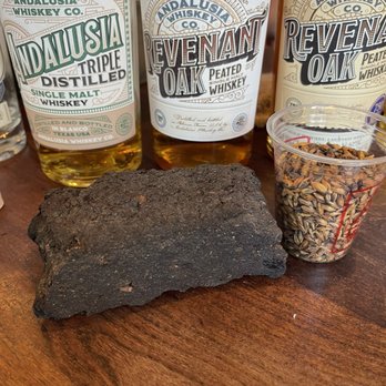 Andalusia Whiskey - Peat brick - Distilleries Near Me - Blanco, Texas Andalusia Whiskey - Peat brick - Distilleries Near Me - Blanco, Texas