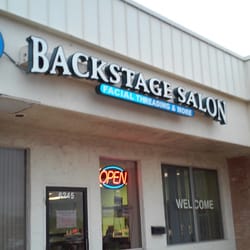 Backstage Salon - Outside of salon