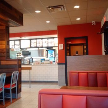 Arby's - View from our booth - order counter - Fast Food Near Me - Oshawa, Ontario