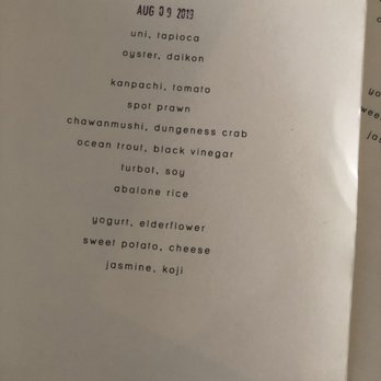 Kato - Menu - Taiwanese Near Me - Los Angeles, California