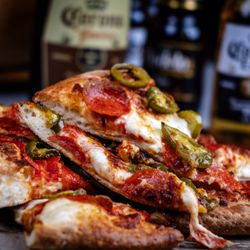 Jalapeño and Pepperoni. the cheese is not oily at all and has a great flavor.
