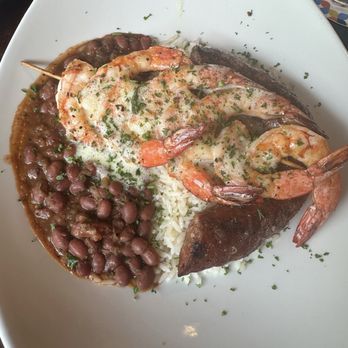 Pappadeaux Seafood Kitchen - Red Beans & Rice with shrimp! It was great! - Cajun/Creole Near Me - Norcross, Georgia Pappadeaux Seafood Kitchen - Red Beans & Rice with shrimp! It was great! - Cajun/Creole Near Me - Norcross, Georgia