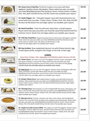 Menu photo 5 Thong’s Authentic Thai Restaurant Green Bay, WI Menu photo 5 Thong’s Authentic Thai Restaurant Green Bay, WI