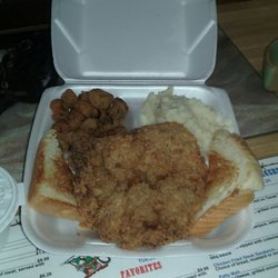 cowboy cafe - Chicken fried steak.