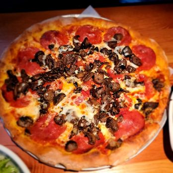 The Parlor - Pepperoni mushroom pizza - Pizza Near Me - Phoenix, Arizona The Parlor - Pepperoni mushroom pizza - Pizza Near Me - Phoenix, Arizona