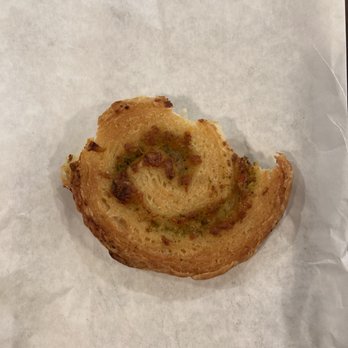 Choux Choux Bakery - Savory swirl scone. Nice flavor, a little greasy, but fully baked. - Coffee & Tea Near Me - Everett, Washington