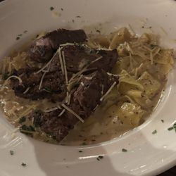 Buffalo Jump Saloon and Steakhouse - Steak tips stroganoff