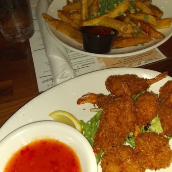 Restaurant 604 - Garlic fries & Coconut Shrimp - Breakfast & Brunch Near Me - Honolulu, Hawaii