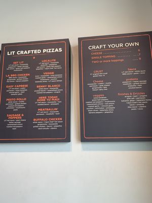 Menu photo 4 LIT Pizza - Prairieville Gonzales, LA