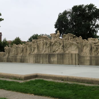 Washington Park - Lorado Taft; Fountain of Time; reinforced concrete; dedicated 1922 - Parks Near Me - Chicago, Illinois Washington Park - Lorado Taft; Fountain of Time; reinforced concrete; dedicated 1922 - Parks Near Me - Chicago, Illinois