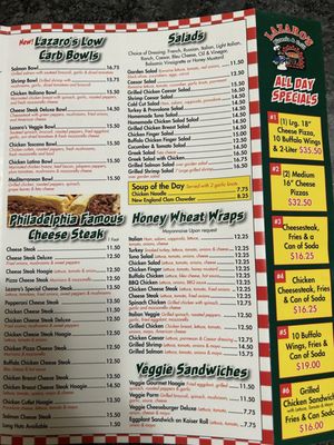 Lazaro's Pizzeria and Grill by null