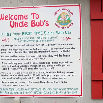 Uncle Bub's - Welcome sign - Barbeque Near Me - Westmont, Illinois Uncle Bub's - Welcome sign - Barbeque Near Me - Westmont, Illinois