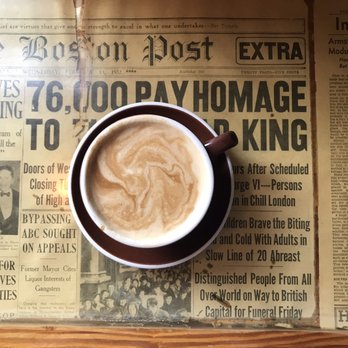 Thinking Cup - Hazelnut latte - Coffee & Tea Near Me - Boston, Massachusetts