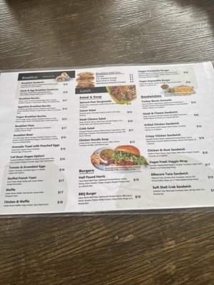 Menu photo 8 Wild Oak Cafe Glendale, CA Menu photo 8 Wild Oak Cafe Glendale, CA