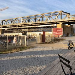 Jules Biergarten & Café - Aussicht von der Terrasse