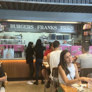 BFF Burgers - people eating in a restaurant - Burgers Near Me - Doral, Florida