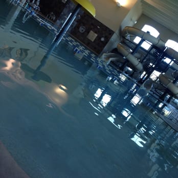 Life Time - We have to wait 20 min cause a baby had an accident and they had to clean out and shock  the pool lol - Gyms Near Me - Austin, Texas