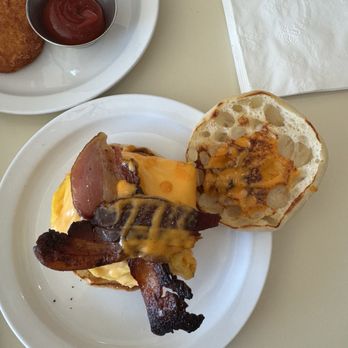 Doma Cafe - Bacon, Egg, & Cheese - Cafes Near Me - Chicago, Illinois