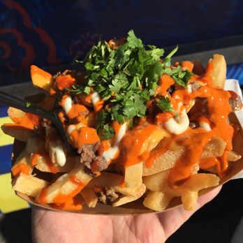 Happy Endings - Kim chi fries. - Food Trucks Near Me Happy Endings - Kim chi fries. - Food Trucks Near Me