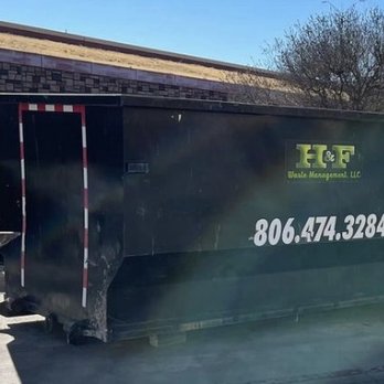 H & F Waste Management - Residential Dumpster Rental - Dumpster Rental Near Me - Lubbock, Texas H & F Waste Management - Residential Dumpster Rental - Dumpster Rental Near Me - Lubbock, Texas