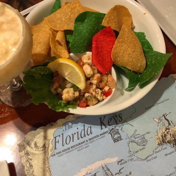 The Fish House - Shrimp and octopus salad - Seafood Near Me - Key Largo, Florida The Fish House - Shrimp and octopus salad - Seafood Near Me - Key Largo, Florida