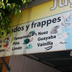 Jugos y licuados los naranjos - Algunos sabores