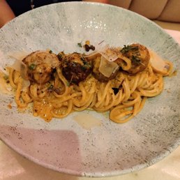 Smoked Meatball Linguine Smoked Meatball Linguine