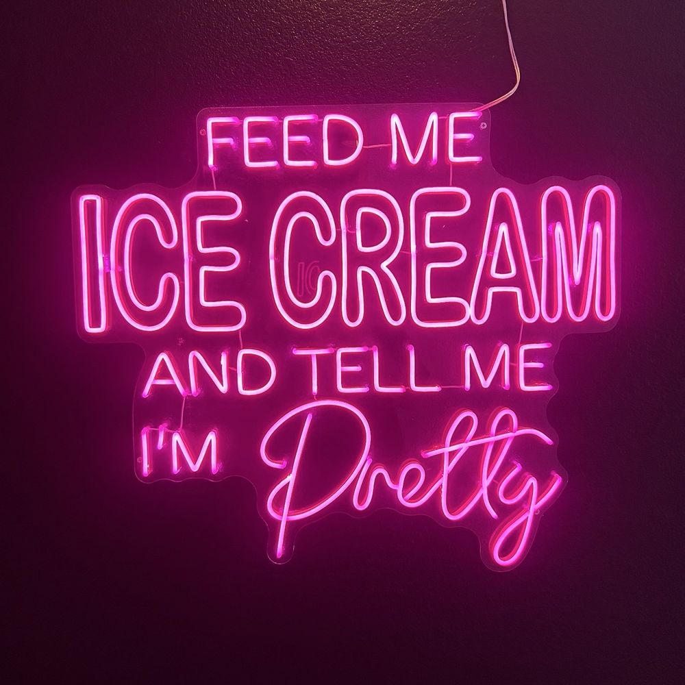 Castle Rock Creamery - Signage in the ice cream shop - Desserts Near Me - Stateline, Nevada