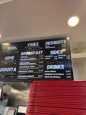 Menu photo 3 Tacos El Callejon Colton, CA