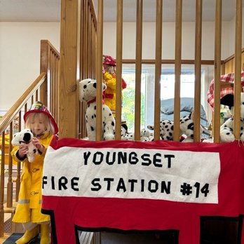 Youngset Cooperative Preschool - Youngset workshop theme changes monthly! This month was firefighters! - Preschools Near Me - Portland, Oregon Youngset Cooperative Preschool - Youngset workshop theme changes monthly! This month was firefighters! - Preschools Near Me - Portland, Oregon