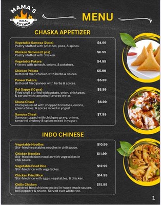 Menu photo 3 Mama’s Halal Kitchen  Charlotte, NC