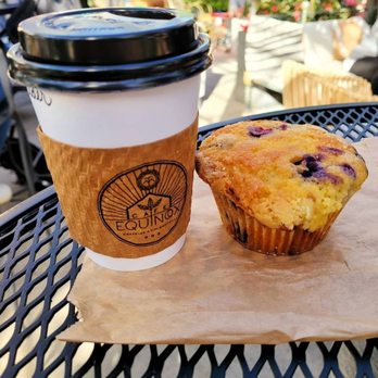 Café Equinox - Apple cider and Blueberry muffin - Home & Garden Near Me - Shawnee, Kansas Café Equinox - Apple cider and Blueberry muffin - Home & Garden Near Me - Shawnee, Kansas