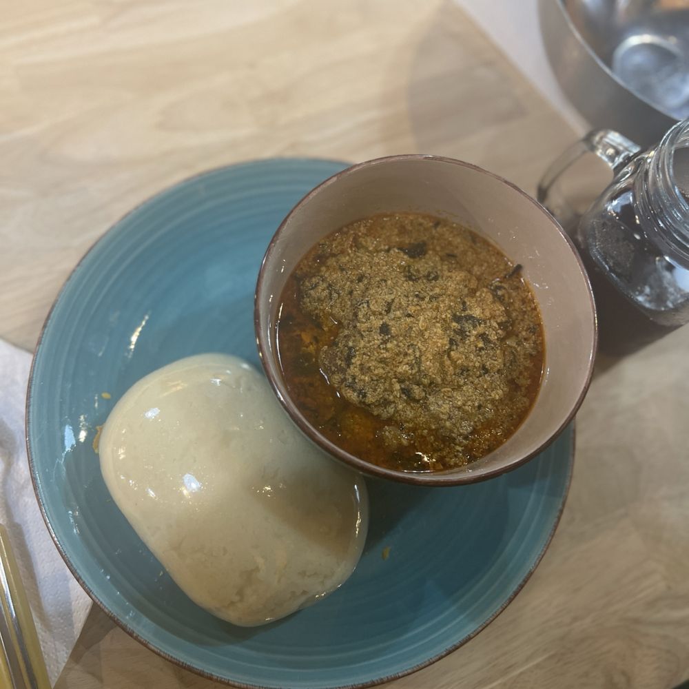 Wah Gwan - Goat Egusi With Fufu - Caribbean Near Me - Kansas City, Missouri